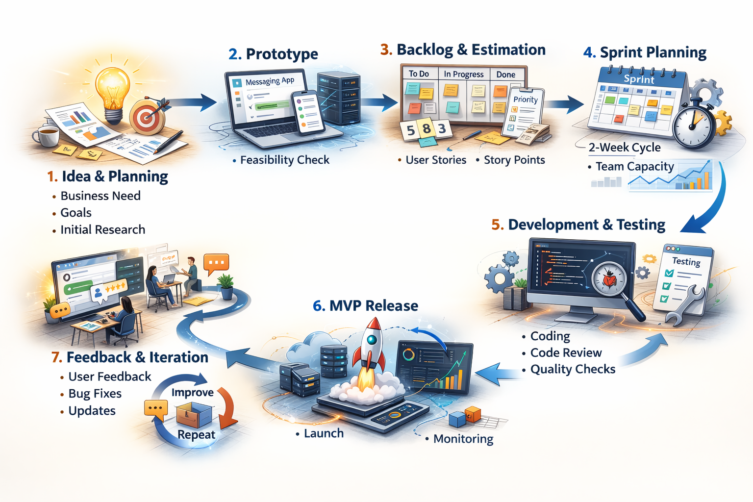 From Idea to Launch: How Software Actually Gets Built